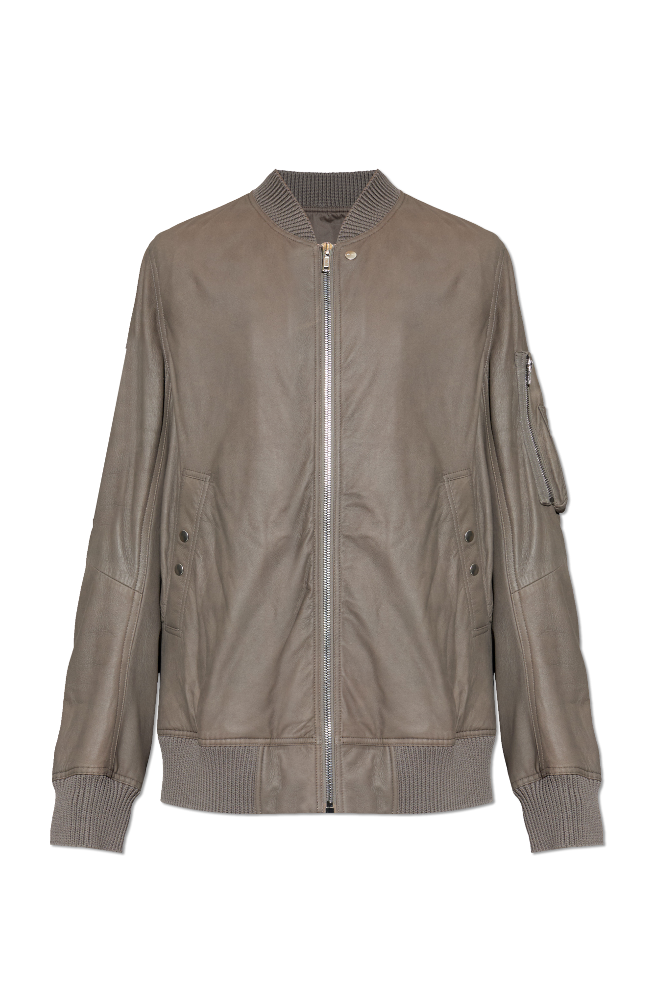 Rick Owens Leather 'Bomber' jacket | Men's | Vitkac